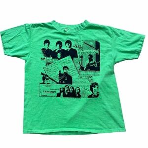 Vintage The Beatles‎ Single Stitch green t shirt